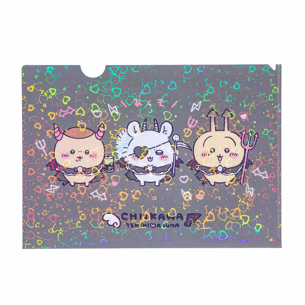 ちいかわ てんし♡あくま ホログラムA4クリアファイル（あくま） - Image 4