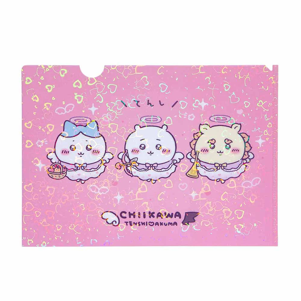 ちいかわ てんし♡あくま ホログラムA4クリアファイル（てんし） - Image 4