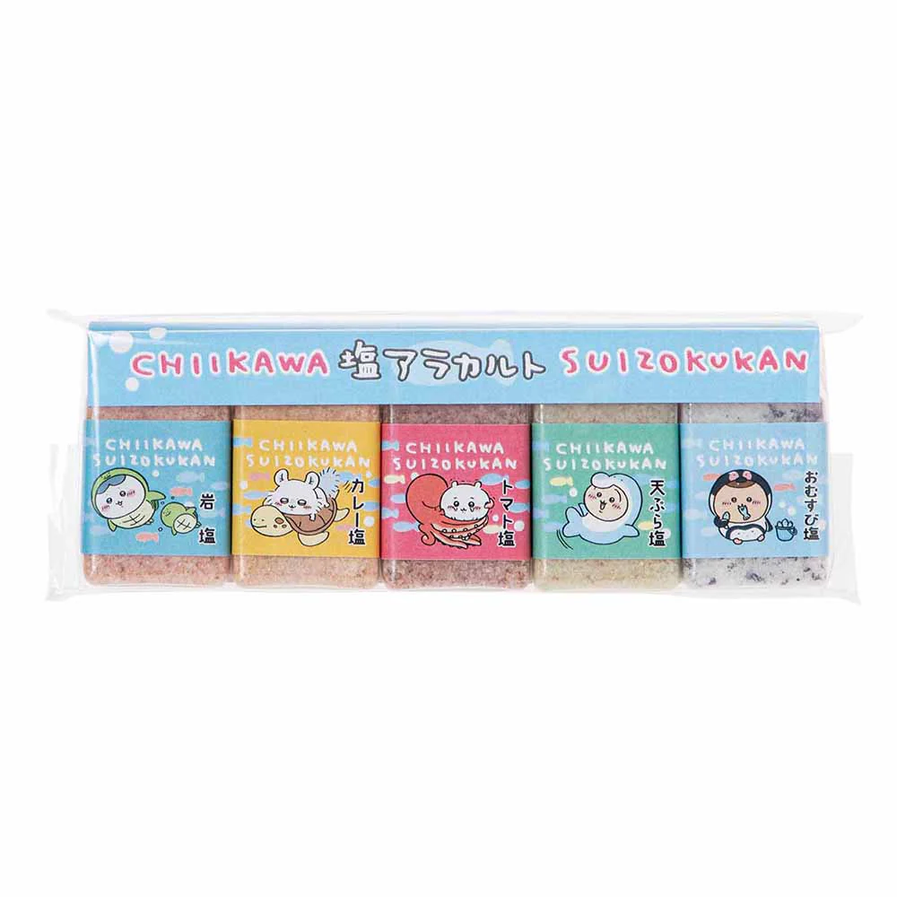 ちいかわ水族館 お塩5本セット - Image 3