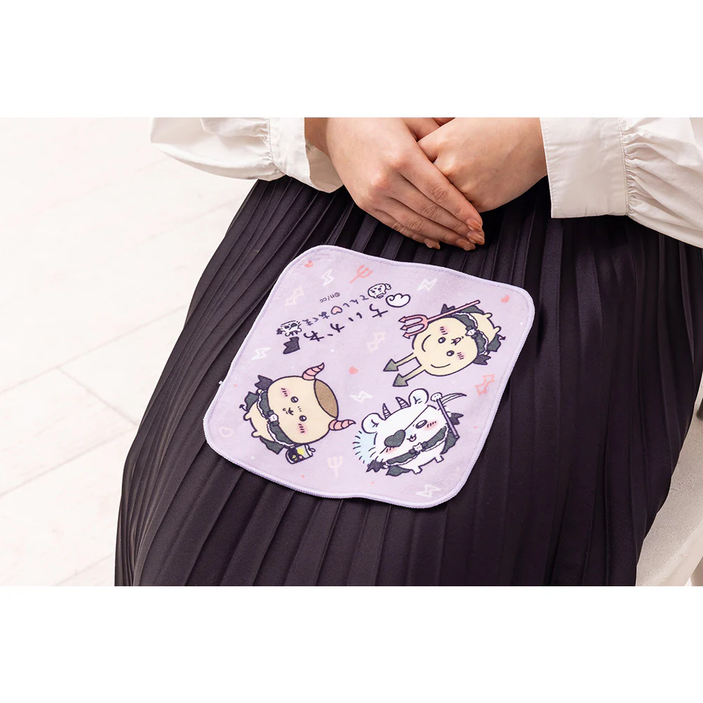 ちいかわ てんし♡あくま ハンドタオル（あくま） - Image 4