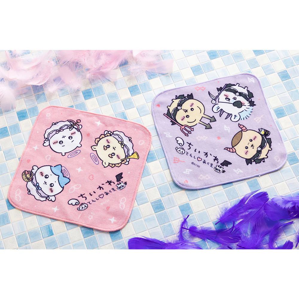 ちいかわ てんし♡あくま ハンドタオル（てんし） - Image 2