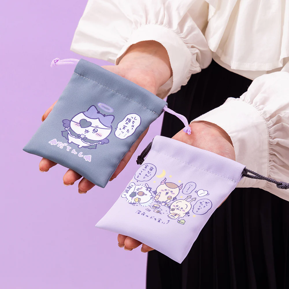 ちいかわ てんし♡あくま ミニ巾着2個セット（あくま） - Image 5