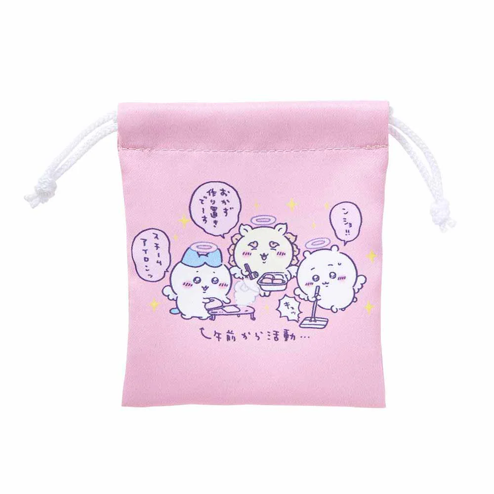 ちいかわ てんし♡あくま ミニ巾着2個セット（てんし） - Image 3