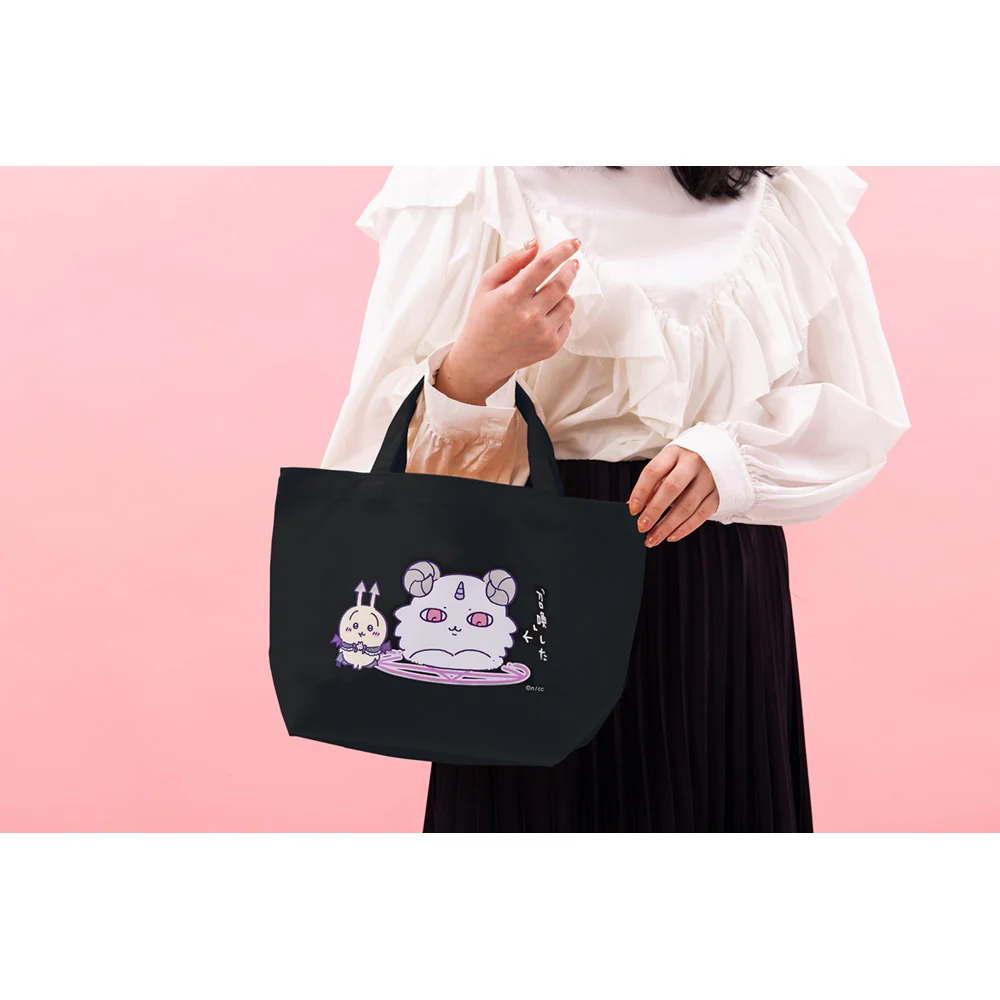ちいかわ てんし♡あくま ランチサイズトートバッグ（「召喚」した） - Image 2