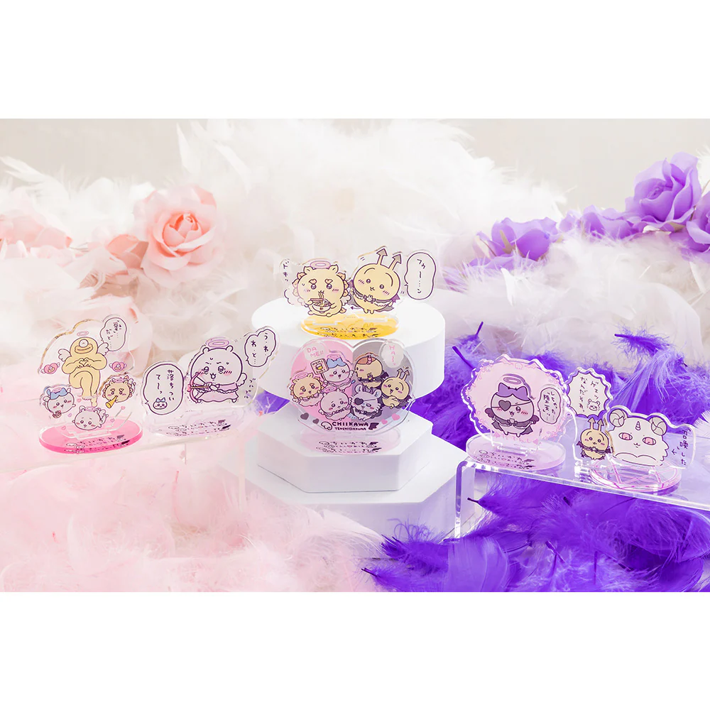 ちいかわ てんし♡あくま レイヤーアクリルスタンド（フゥ～・・・ン） - Image 2