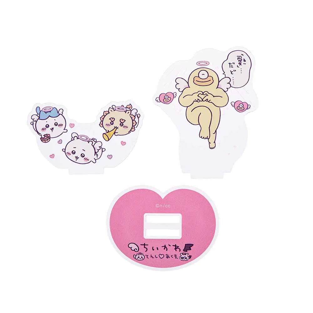 ちいかわ てんし♡あくま レイヤーアクリルスタンド（「愛」だど・・・） - Image 3