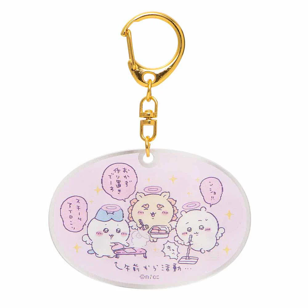 ちいかわ てんし♡あくま イラチェン！レンチキュラーアクリルキーホルダー（てんしとあくま） - Image 2