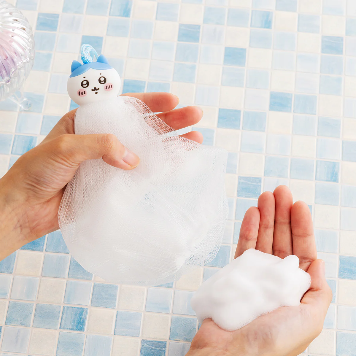 ちいかわ 泡立ち！フェイスウォッシュネット（うさぎ） - Image 3