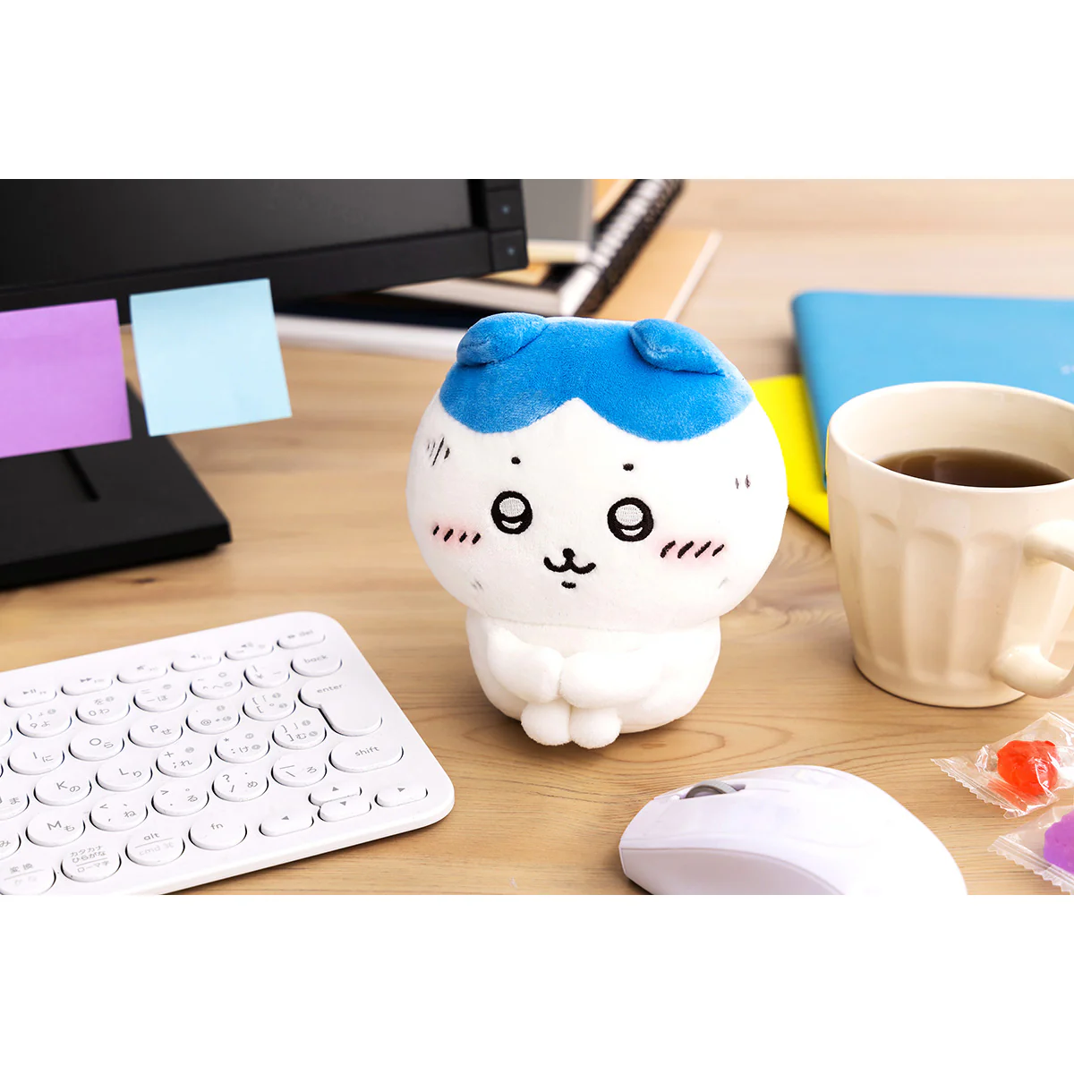 ちいかわ 喜びがない～・・・ハチワレぬいぐるみ - Image 3