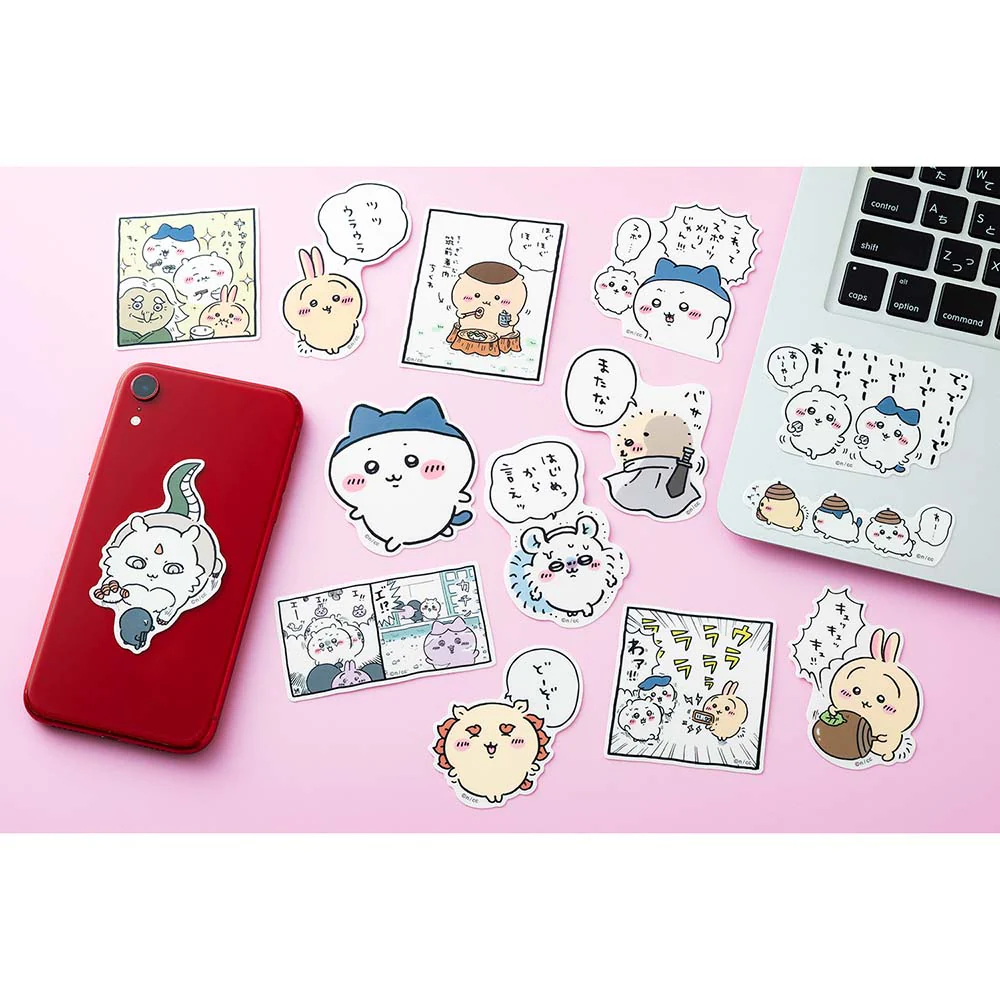 ちいかわ スマホに貼れるサイズのクリアステッカー（いーでー） - Image 2