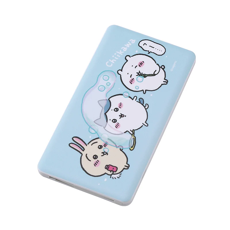 ちいかわ　4000mAh USB出力 ﾘﾁｳﾑｲｵﾝﾎﾟﾘﾏｰ充電器　2.1Ａ（シャボン玉） - Image 2