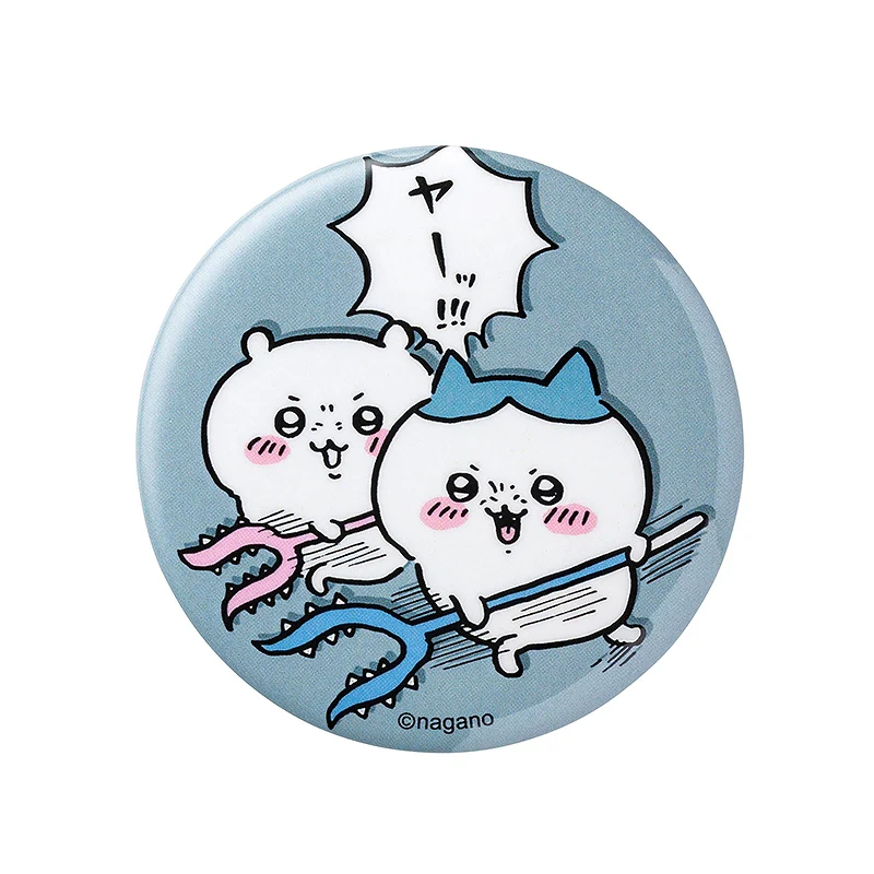 ちいかわ　缶バッジ（ヤーッ！） - Image 2