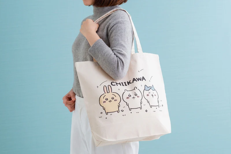 ちいかわ　大きめトートバッグ（集合） - Image 4