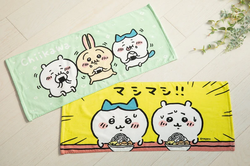 ちいかわ　フェイスタオル（マシマシ！） - Image 3