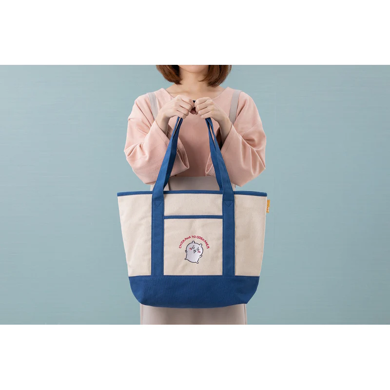 ちいかわ 刺繍なキャンバストートバッグ - Image 5