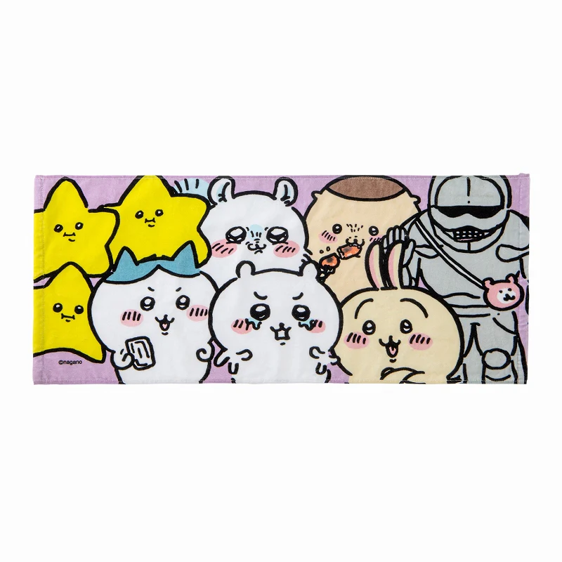 ちいかわ フェイスタオル（集合） - Image 2
