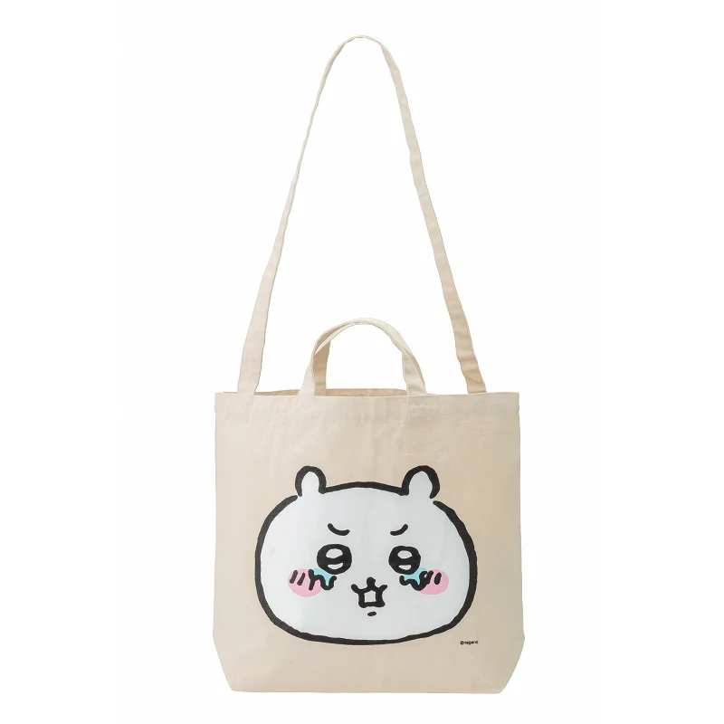 ちいかわ 肩掛け紐が長くて使いやすいトートバッグ（ちいかわ） - Image 2