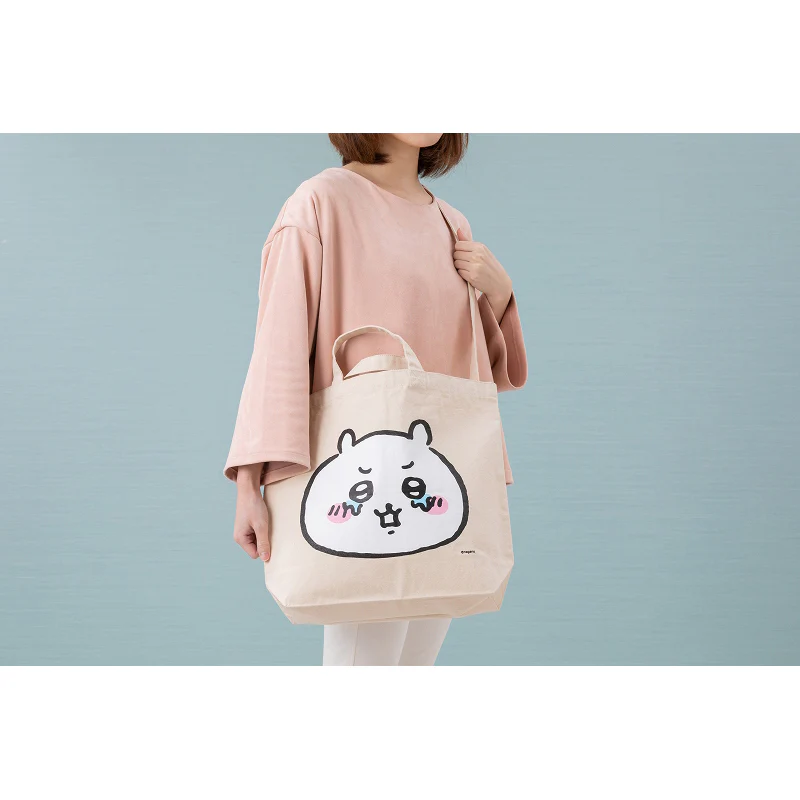 ちいかわ 肩掛け紐が長くて使いやすいトートバッグ（ちいかわ） - Image 4