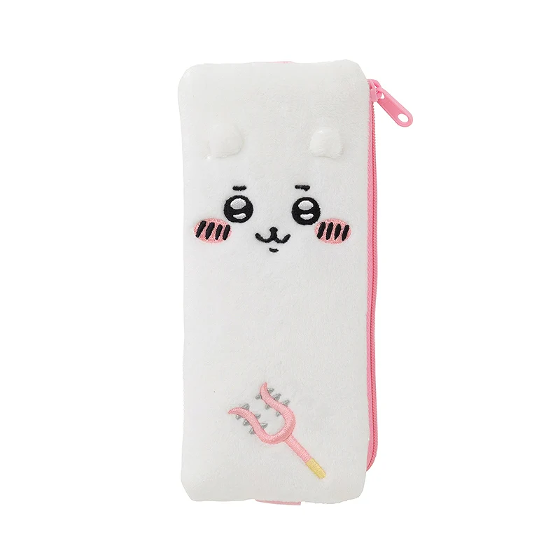 ちいかわ ぺったりぬいぐるみペンポーチ（手帳などにつけられるゴムバンド付き）（ちいかわ） - Image 2