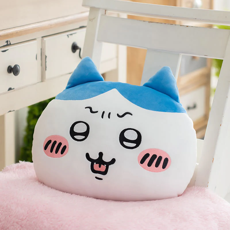 ちいかわ 困惑するおかおクッション(ハチワレ) - Image 6