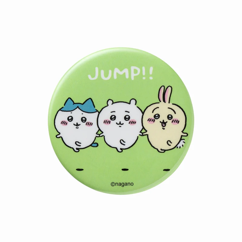 ちいかわ なかよしおでかけ缶バッジ（ジャンプ!!） - Image 2