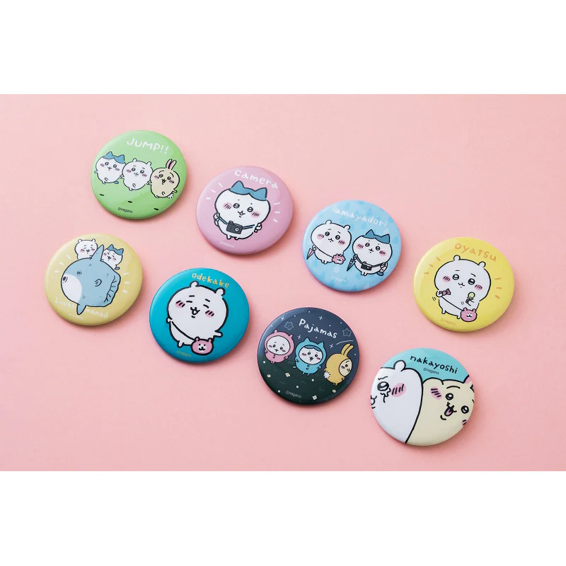 ちいかわ なかよしおでかけ缶バッジ（ジャンプ!!） - Image 3