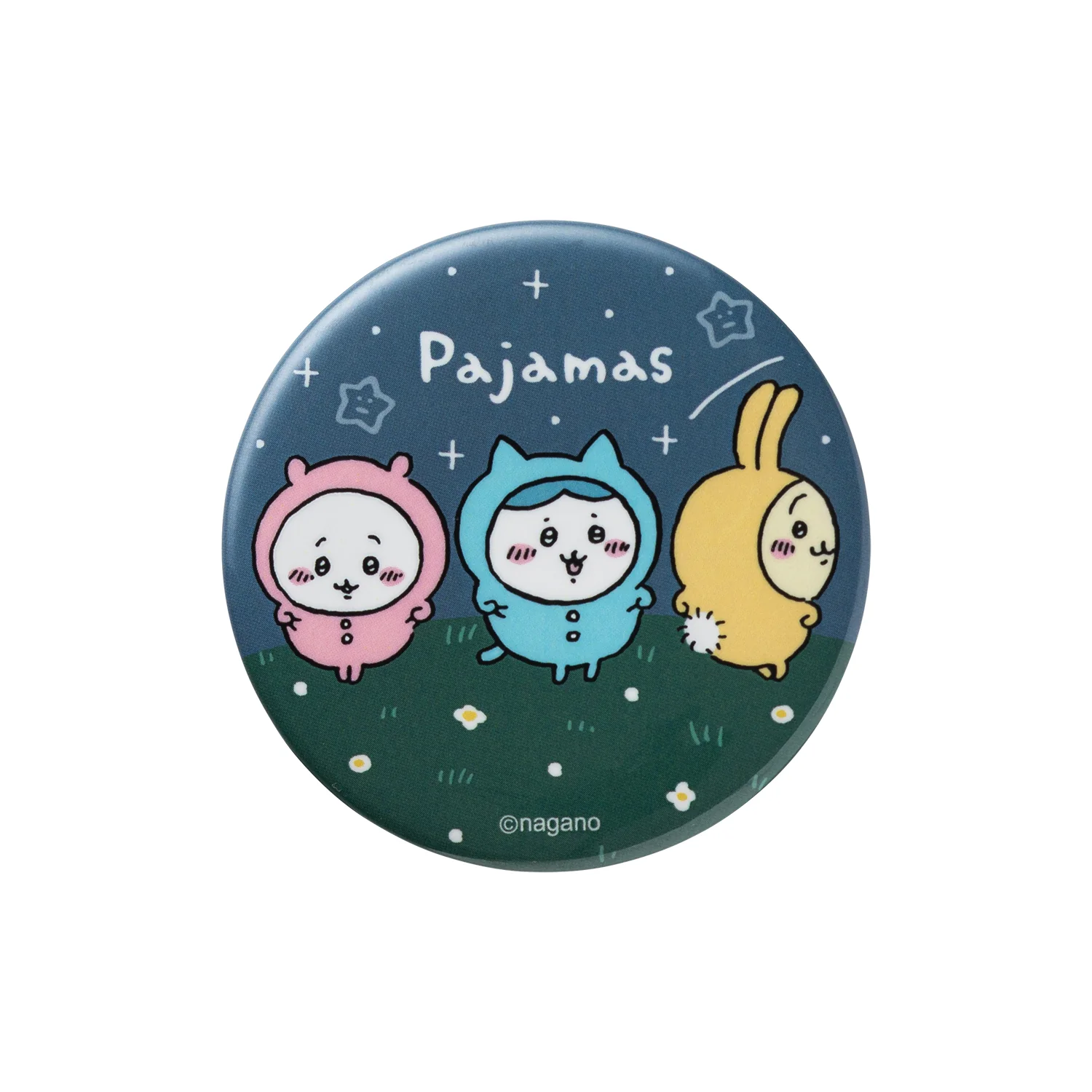 ちいかわ なかよしおでかけ缶バッジ（パジャマ） - Image 4