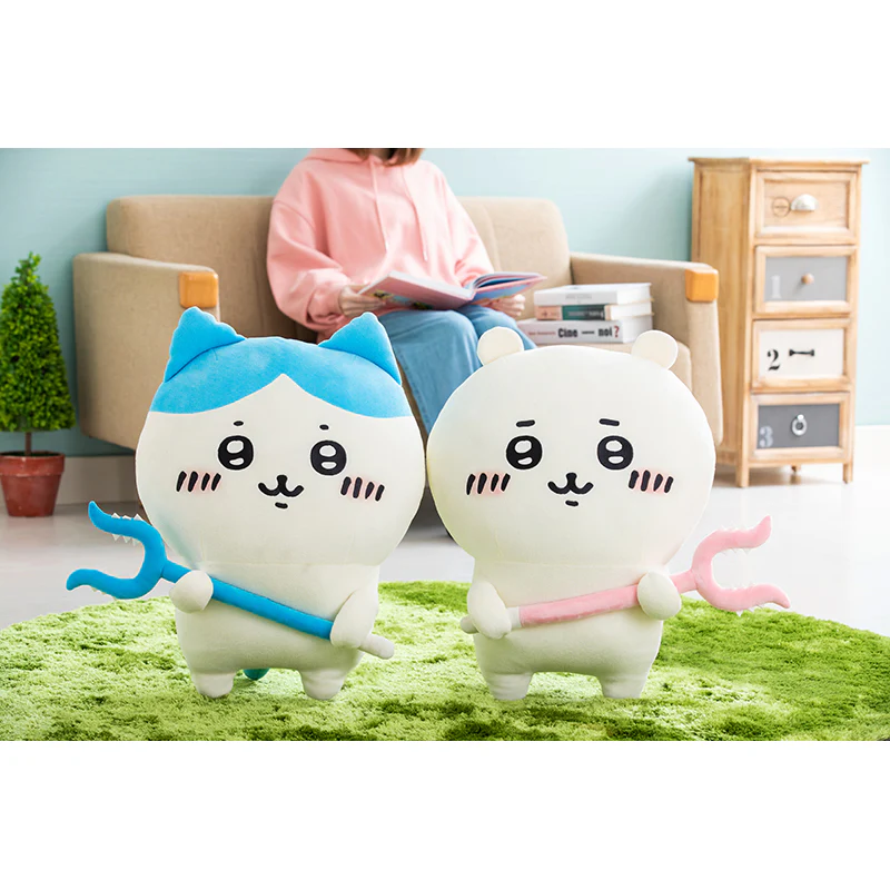 【同梱不可】ちいかわ 討伐棒をもった特大ぬいぐるみ(ハチワレ)【単品買いのみ】【クレジットカード決済のみ可】 - Image 5