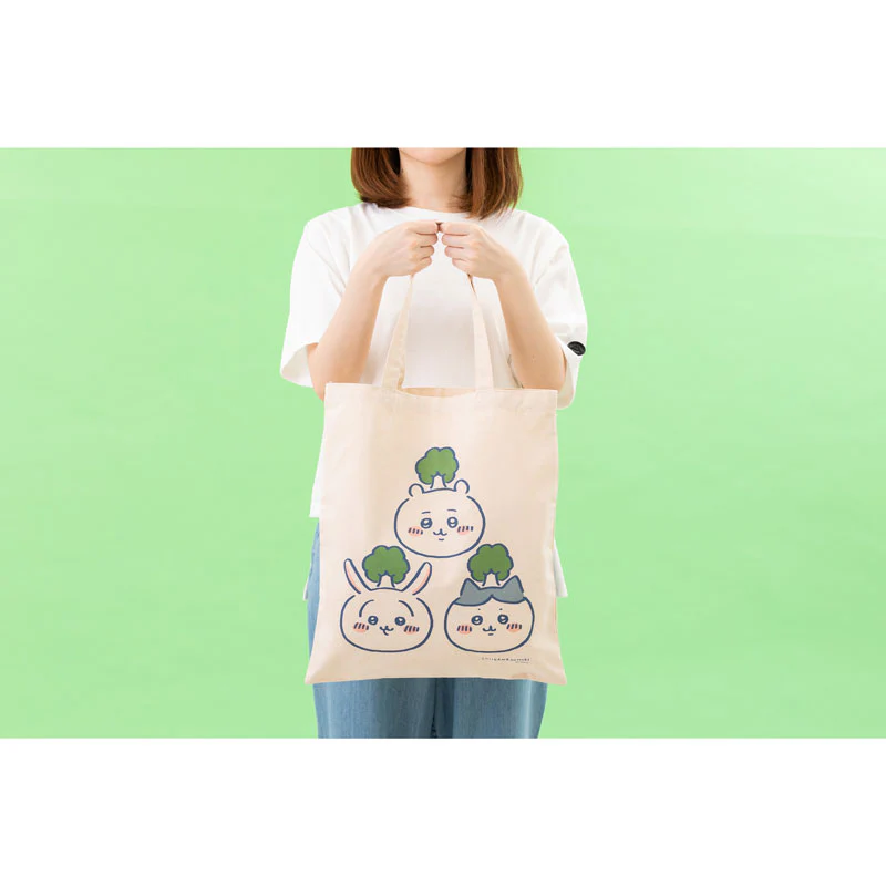 ちいかわ ちいかわの森フラットな大きめトート - Image 4