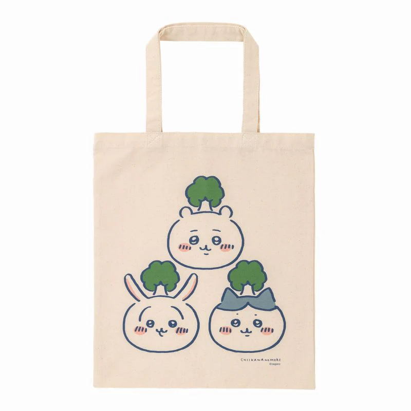 ちいかわ ちいかわの森フラットな大きめトート - Image 6