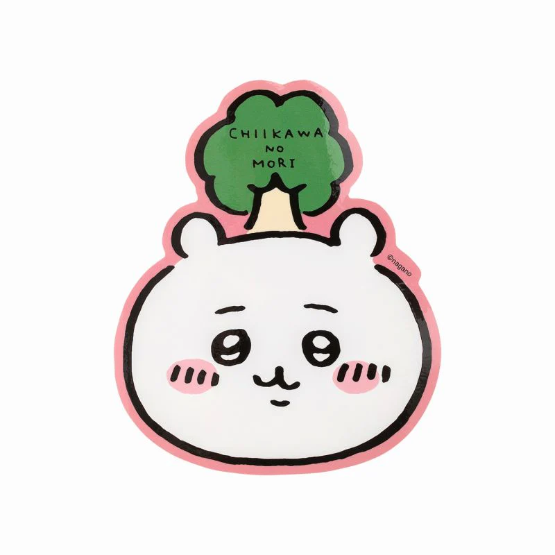 ちいかわ ゆるカットビッグステッカー （木のちいかわ） - Image 2