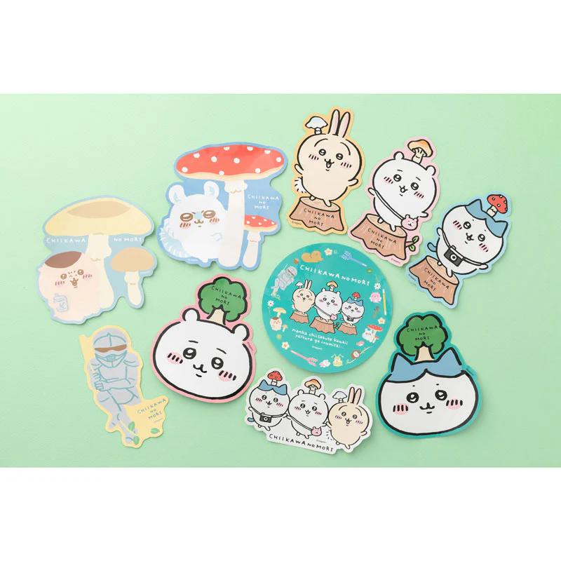 ちいかわ ゆるカットビッグステッカー （木のちいかわ） - Image 3