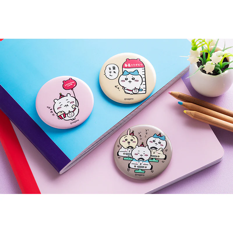 ちいかわらんど 缶バッジ（ゴウンゴウン） - Image 3