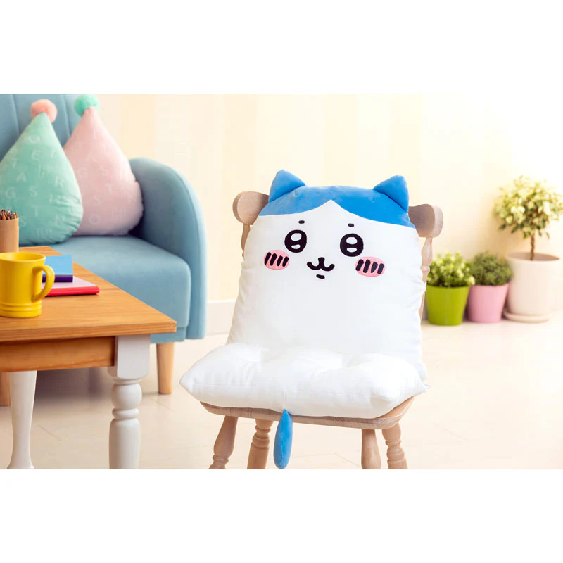ちいかわ もちもちリラックスチェアクッション（ハチワレ） - Image 3
