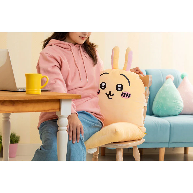 ちいかわ もちもちリラックスチェアクッション（うさぎ） - Image 4