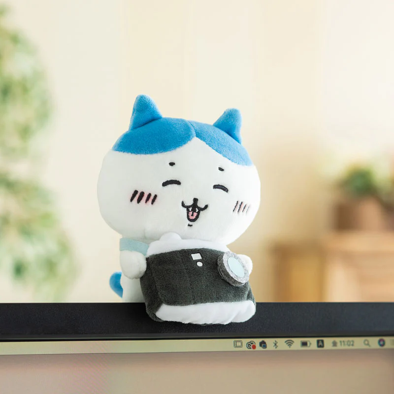 ちいかわ デスクトップから見守るひっかけぬいぐるみ（ハチワレ） - Image 3