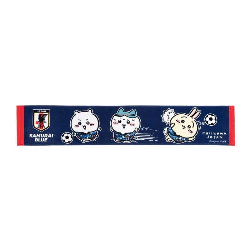ちいかわのマフラータオル サッカー日本代表ver. - Image 2