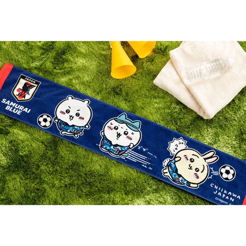 ちいかわのマフラータオル サッカー日本代表ver. - Image 3