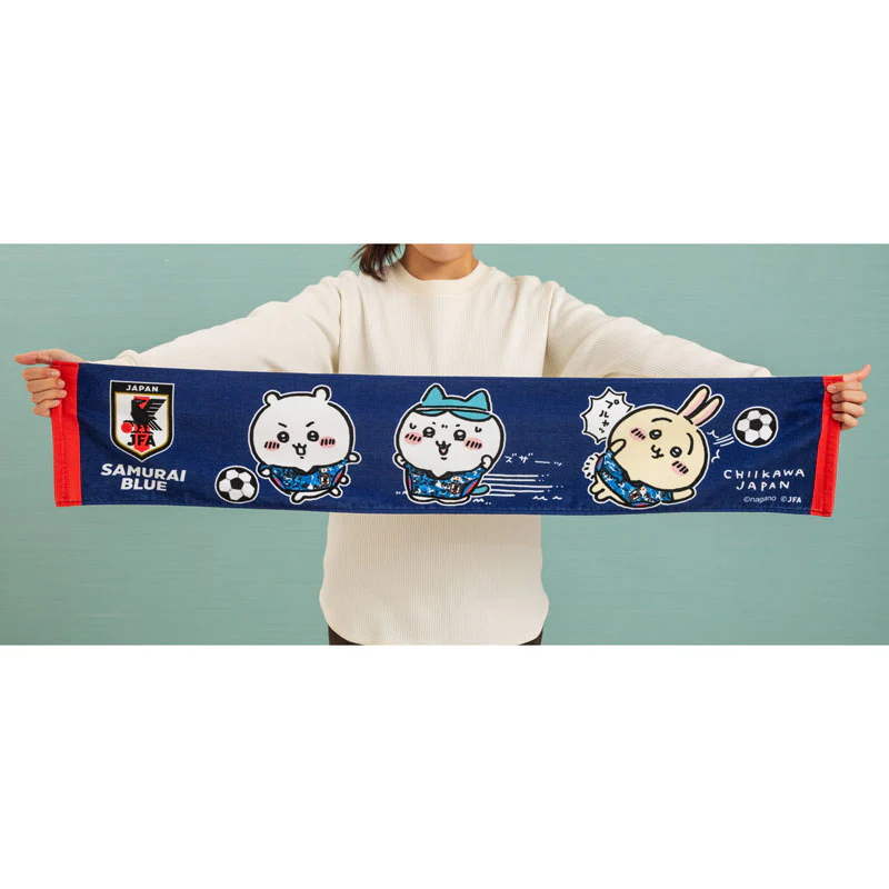 ちいかわのマフラータオル サッカー日本代表ver. - Image 4