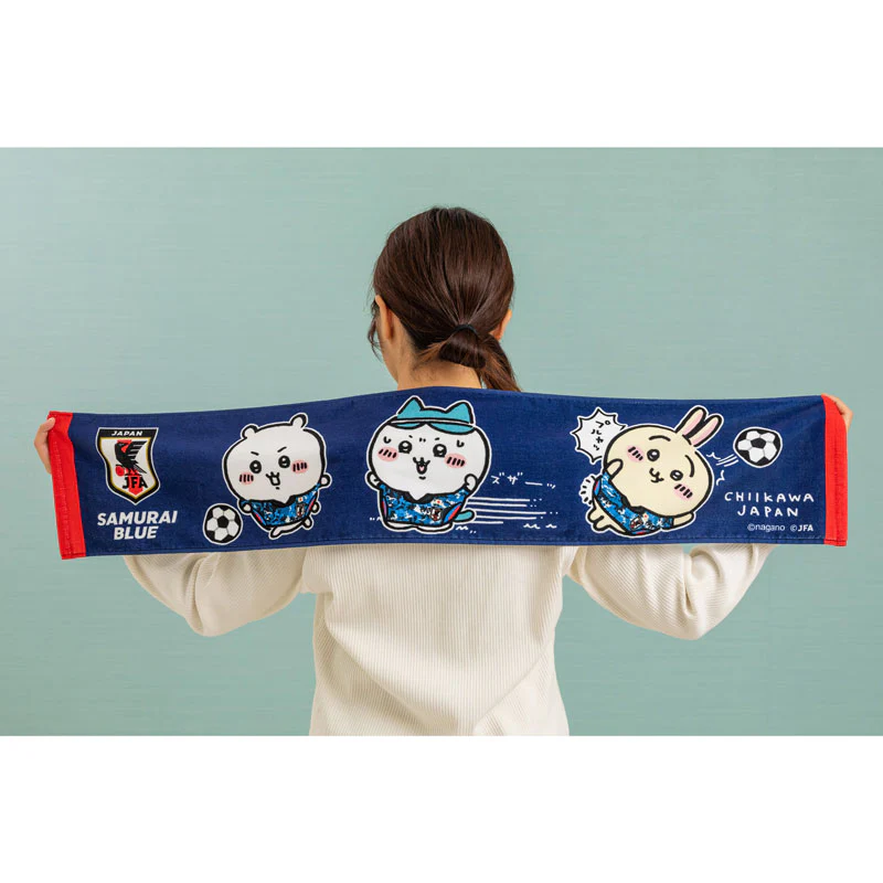 ちいかわのマフラータオル サッカー日本代表ver. - Image 5