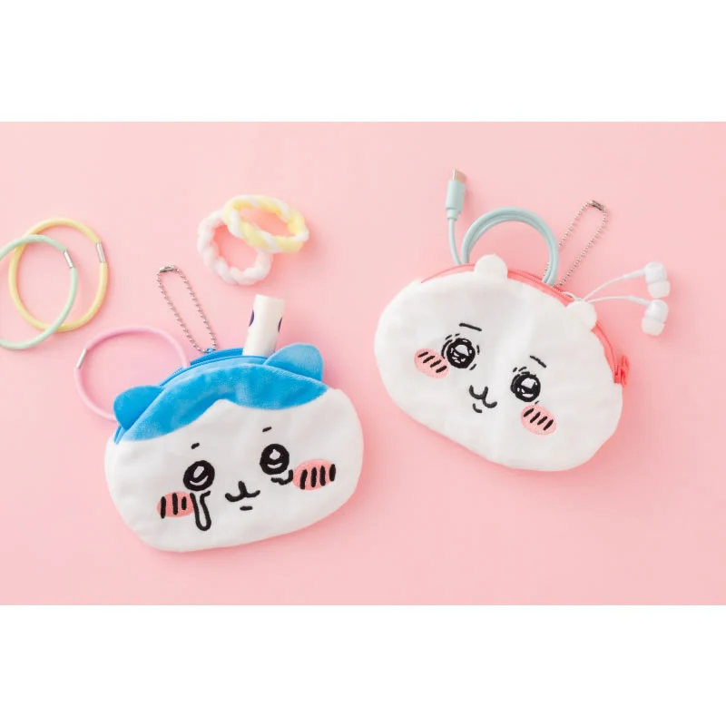 きゃらポシリーズ ちいかわ トレーディングおかおポーチ（まいにちなかよし編）（全8種） - Image 4