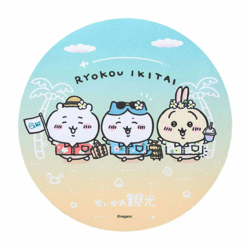 ちいかわ観光 マウスパッド（旅行いきたい） - Image 2