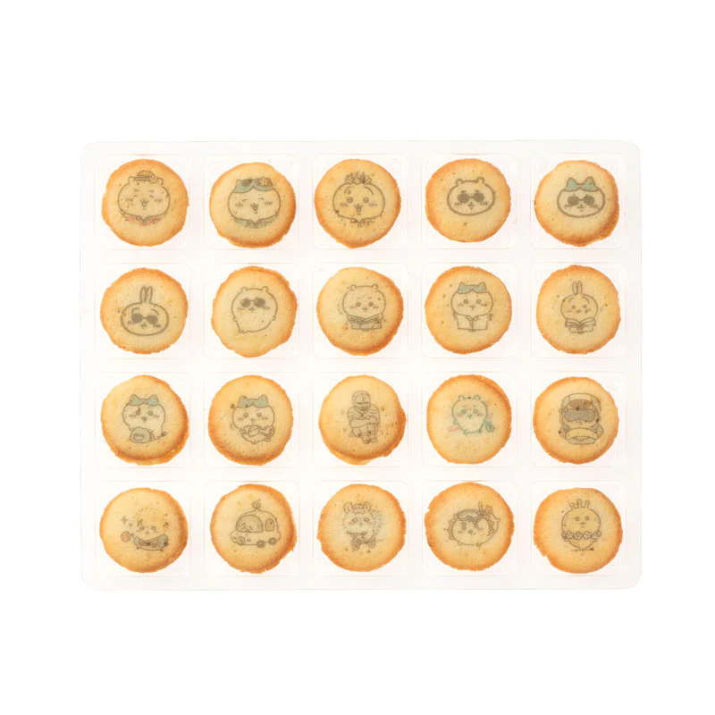 ちいかわと旅行に行ってきちゃいました！チョコラングドシャ プリントクッキー - Image 3