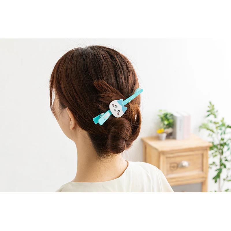 ちいかわ ヘアクリップ（ハチワレ） - Image 2
