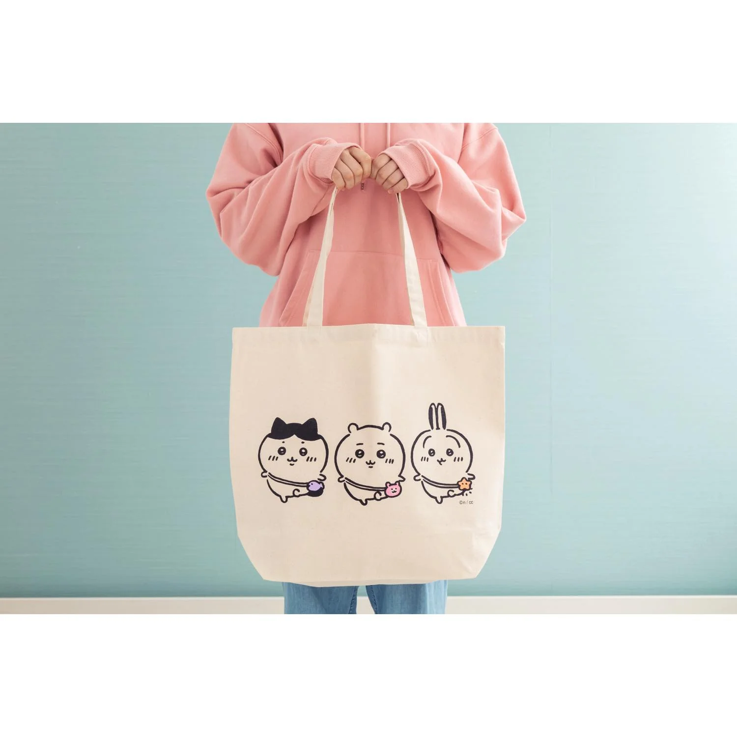 ちいかわ 大きめトートバッグ（おでかけ） - Image 3