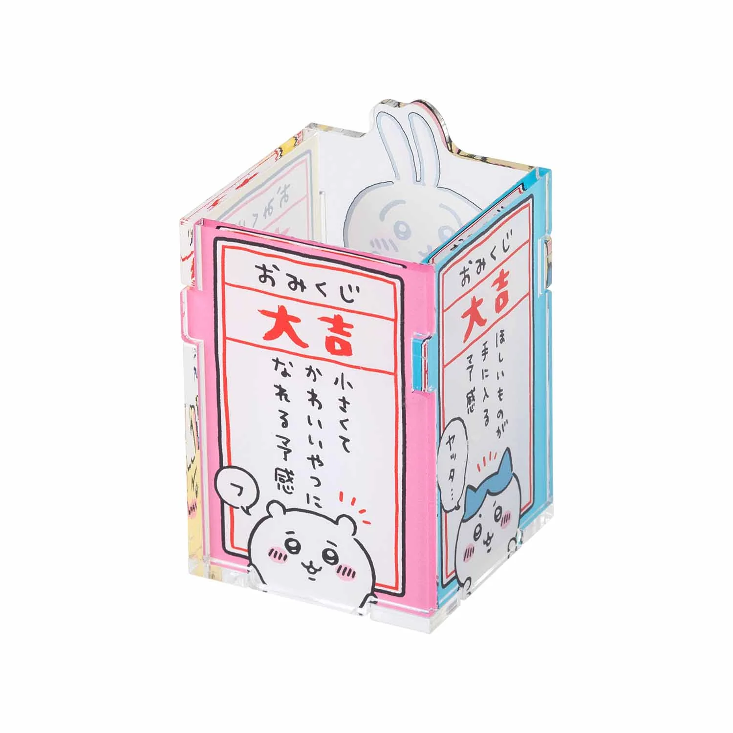 ちいかわ アクリル組み立て式ペン立て（大吉） - Image 3