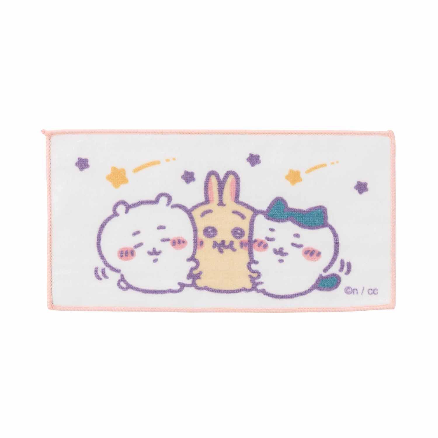 ちいかわ キャンプへGO! 3枚セットタオル（ふんわりカラー） - Image 5