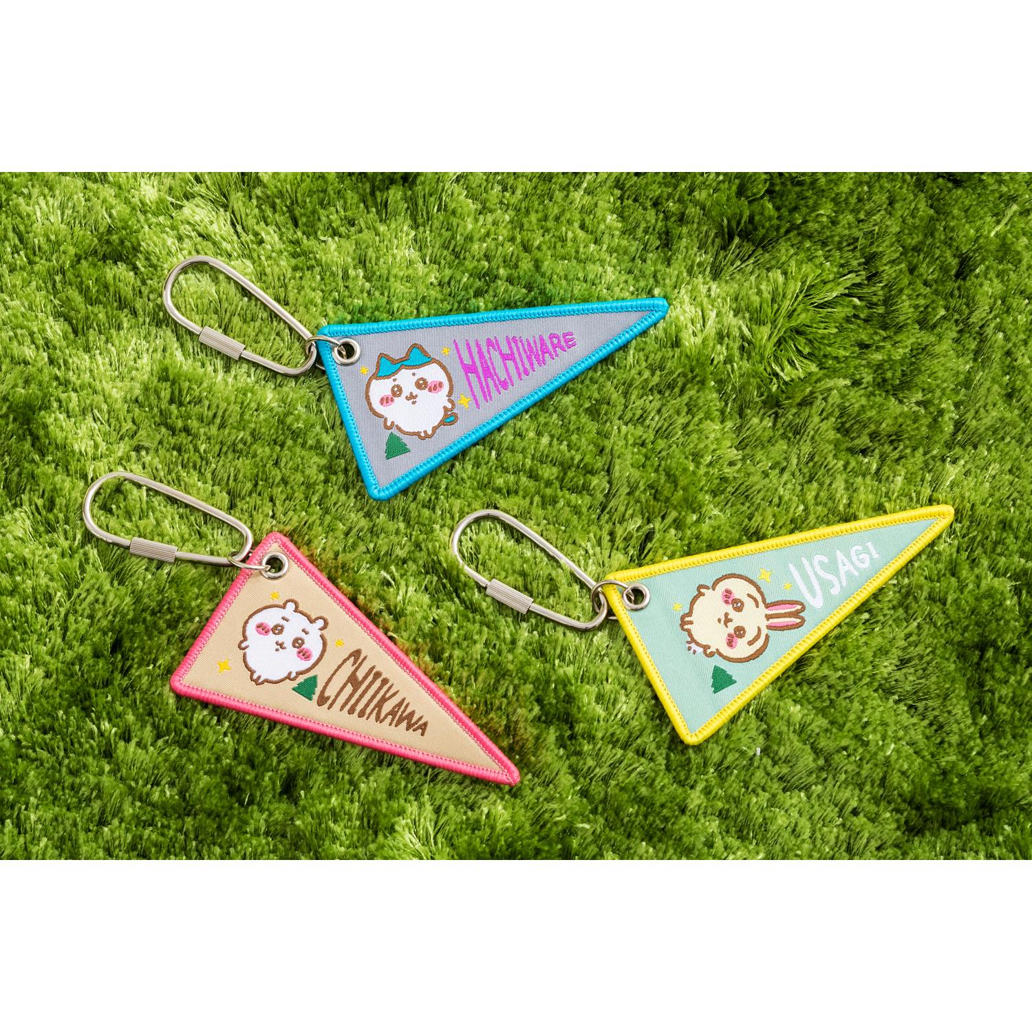ちいかわ キャンプへGO! 織フラッグキーホルダー（ちいかわ） - Image 5