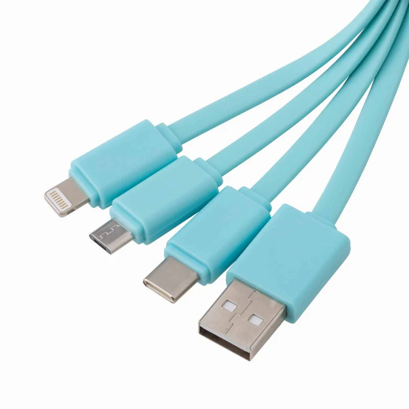 ちいかわ マルチ充電ケーブル（ハチワレのおかお） - Image 2