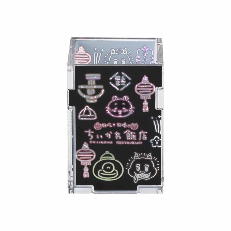 ちいかわ飯店 アクリル組み立て式ペン立て（ネオン） - Image 4